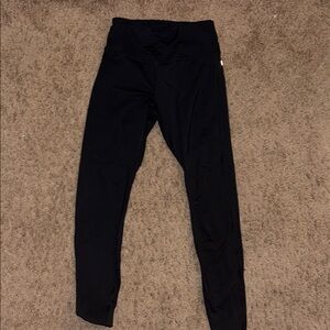 Fabletics Fleece-Lined Black Leggings